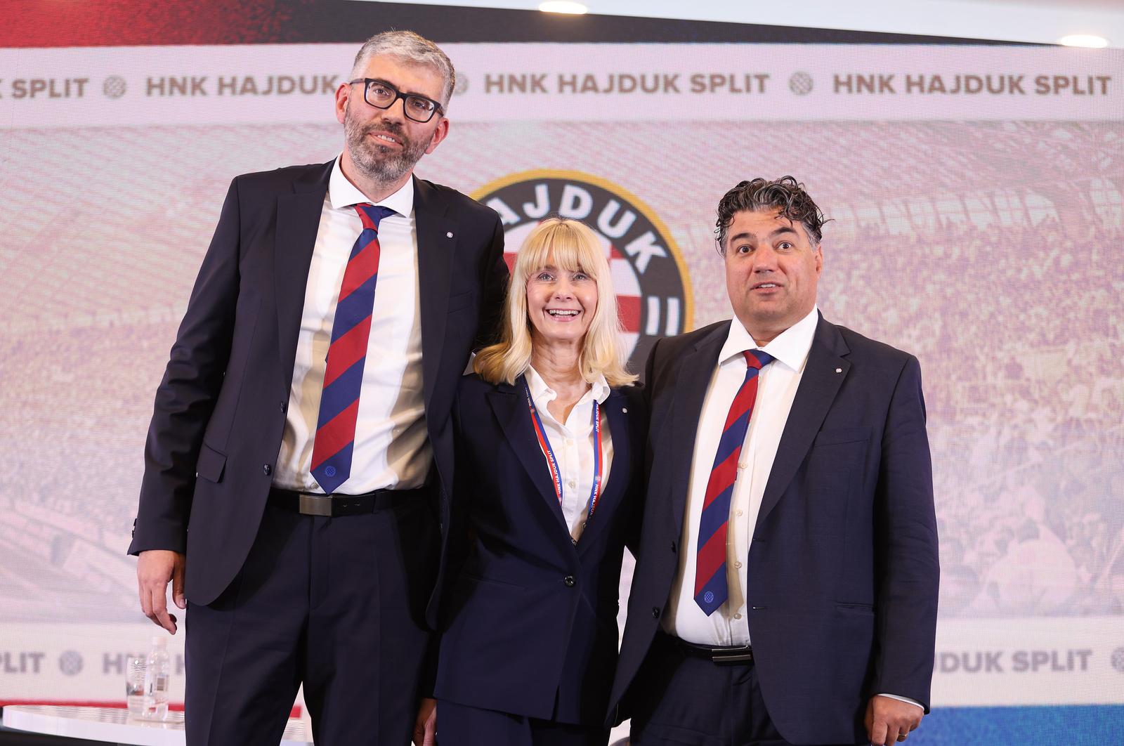 25.04.2024., Split-  Poljud- Predstavljanje novog predsjednika Uprave HNK Hajduk, Gospodin Ivan Bilic Photo: Ivana Ivanovic/PIXSELL