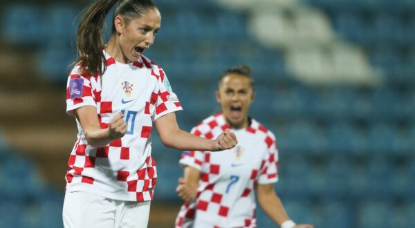 25.10.2024., stadion Andjelko Herjavec, Varazdin - Prva utakmica dodatnih kvalifikacija za Europsko prvenstvo nogometasica, Hrvatska - Sjeverna Irska. Photo: Luka Batelic/PIXSELL
