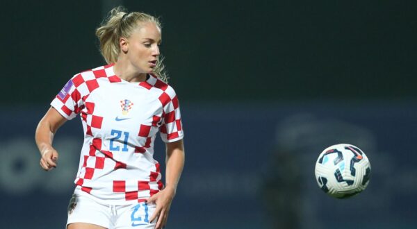 25.10.2024., stadion Andjelko Herjavec, Varazdin - Prva utakmica dodatnih kvalifikacija za Europsko prvenstvo nogometasica, Hrvatska - Sjeverna Irska. Photo: Luka Batelic/PIXSELL