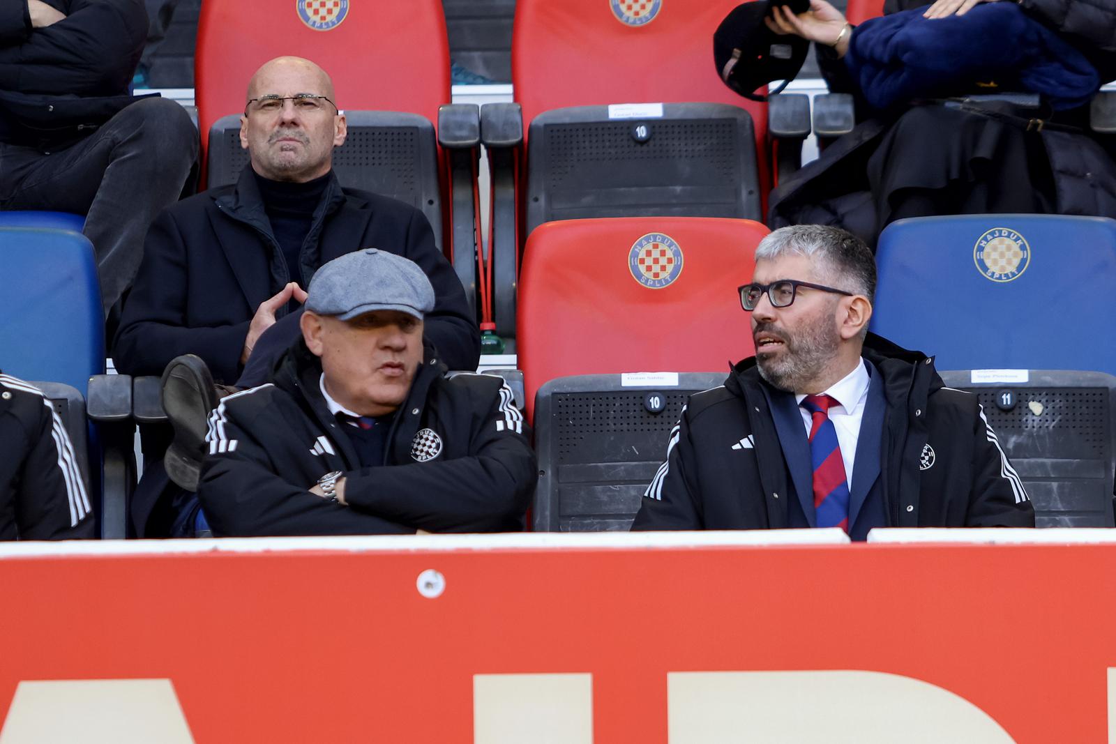 26.02.2025., Split - Stadion Poljud - SuperSport Hrvatski nogometni kup, cetvrtfinale, HNK Hajduk - HNK Rijeka Photo: Sime Zelic/PIXSELL