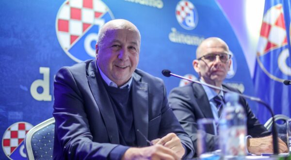 26.03.2025., Zagreb - Maksimirski stadion. Redovna skupstina GNK Dinamo. Velimir Zajec i Dubravko Skender. Photo: Sanjin Strukic/PIXSELL