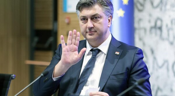 27.02.2025., Zagreb - U Nacionalnoj i sveucilisnoj knjiznici odrzana je sjednica Vlade Republike Hrvatske. predsjednik Vlade RH Andrej Plenkovic Photo: Sanjin Strukic/PIXSELL