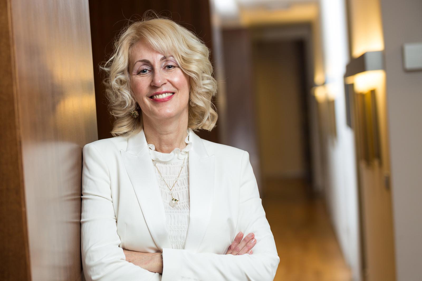 Predsjednica Hrvatske javnobilježničke komore Zvijezdana Rauš-Klier na toj je funkciji od 2019. godine, a uskoro joj istječe drugi trogodišnji mandat Photo: Tomislav Miletić/PIXSELL