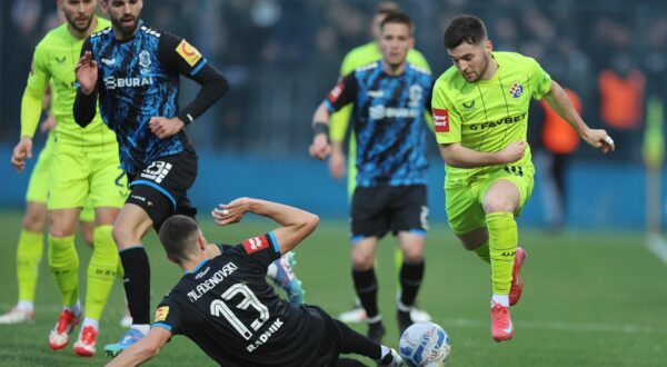 30.03.2025., stadion Varteks, Varazdin - SuperSport HNL, 27. kolo, NK Varazdin - GNK Dinamo. Photo: Sanjin Strukic/PIXSELL