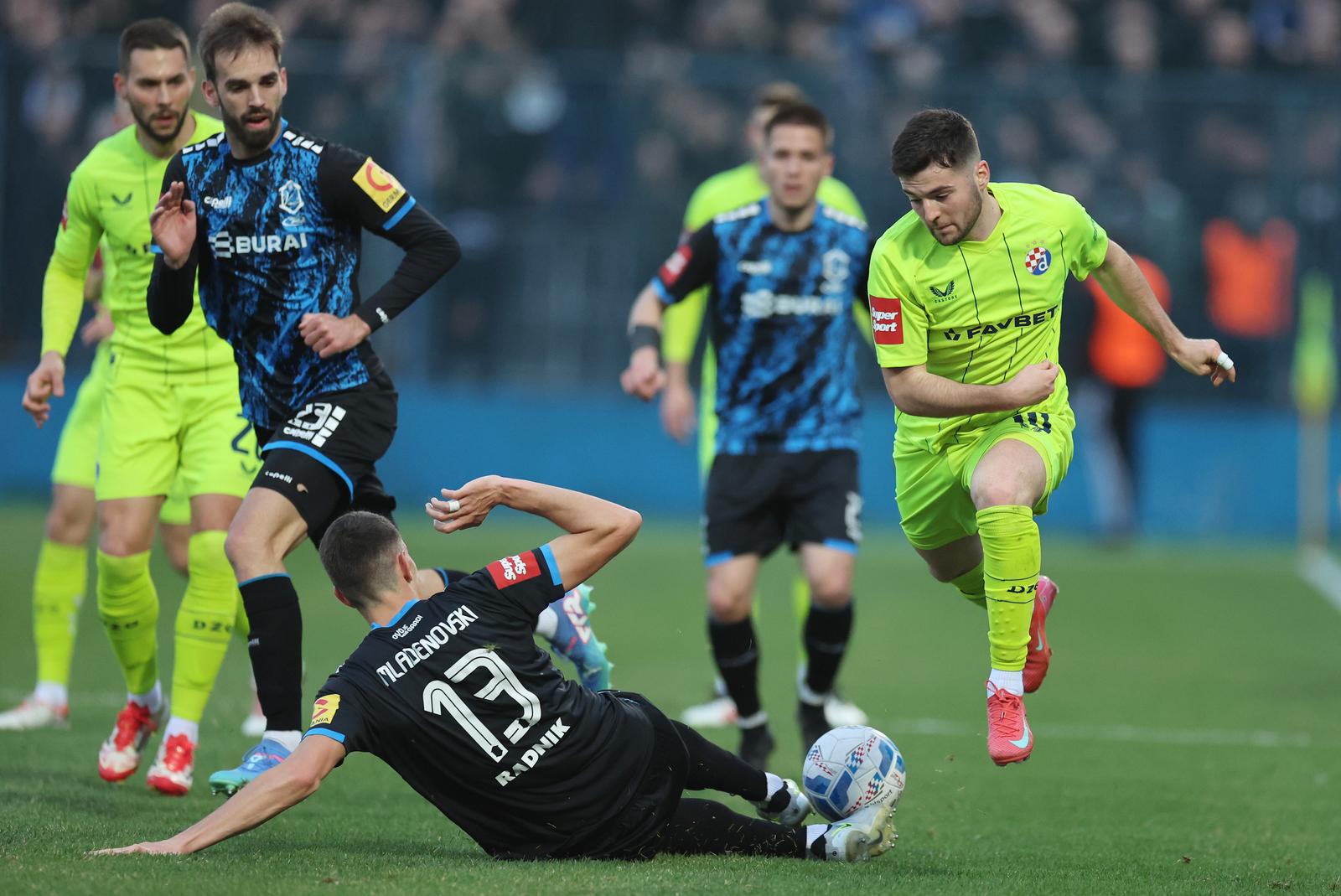 30.03.2025., stadion Varteks, Varazdin - SuperSport HNL, 27. kolo, NK Varazdin - GNK Dinamo. Photo: Sanjin Strukic/PIXSELL