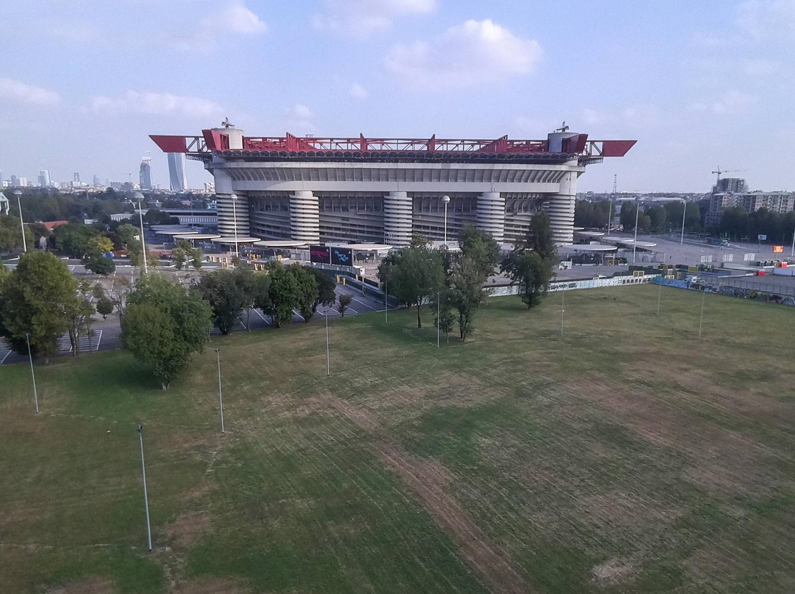 San Siro Stadium (Francesco Bozzo/Fotogramma, Milan - 2019-10-08) p.s. la foto e' utilizzabile nel rispetto del contesto in cui e' stata scattata, e senza intento diffamatorio del decoro delle persone rappresentate /IPA/PIXSELL