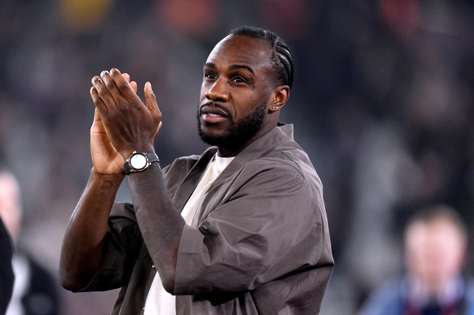 West Ham United's Michail Antonio on the pitch before the Premier League match at the London Stadium. Picture date: Monday March 10, 2025. Photo: John Walton/PRESS ASSOCIATION