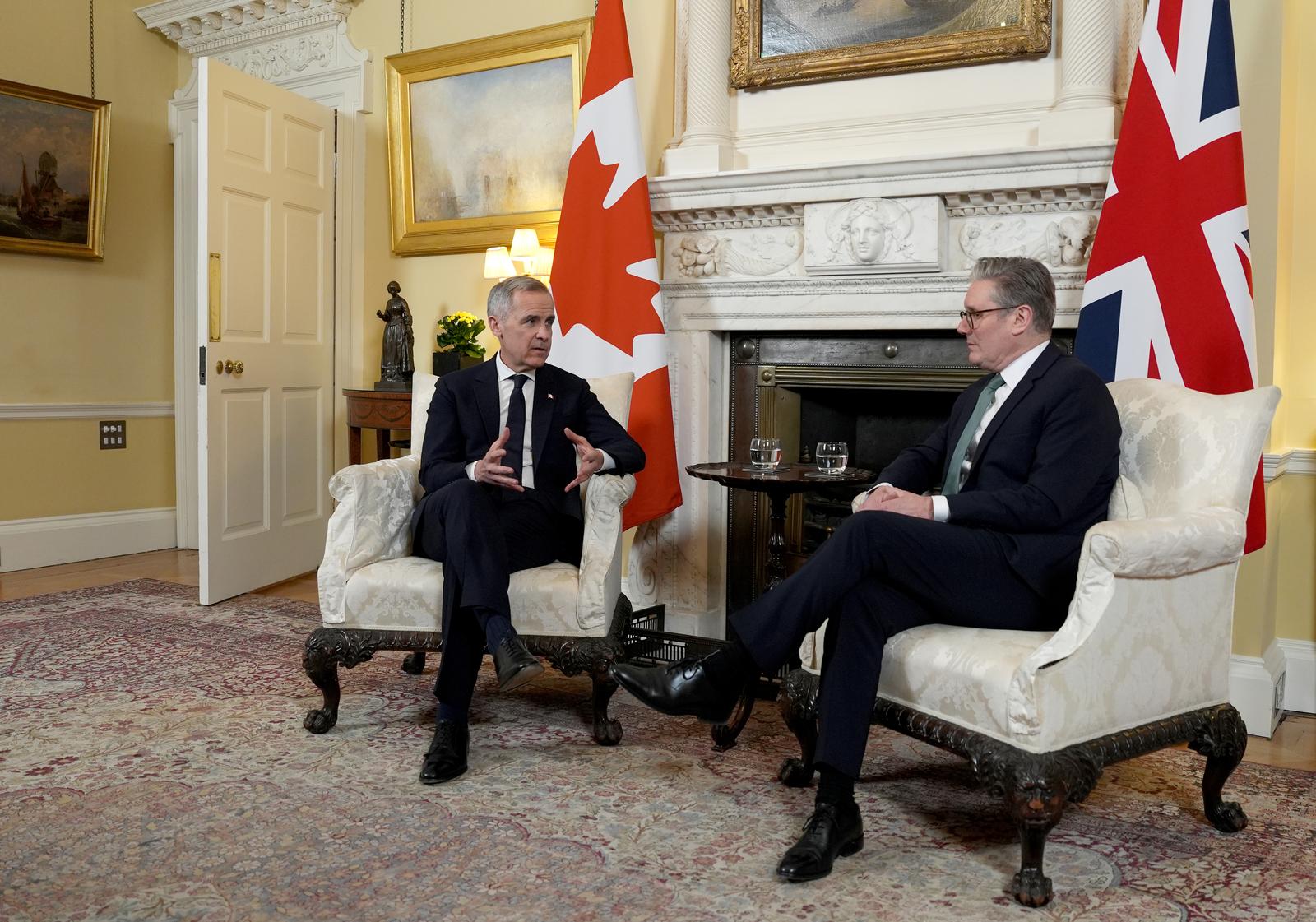Keir Starmer i Mark Carney