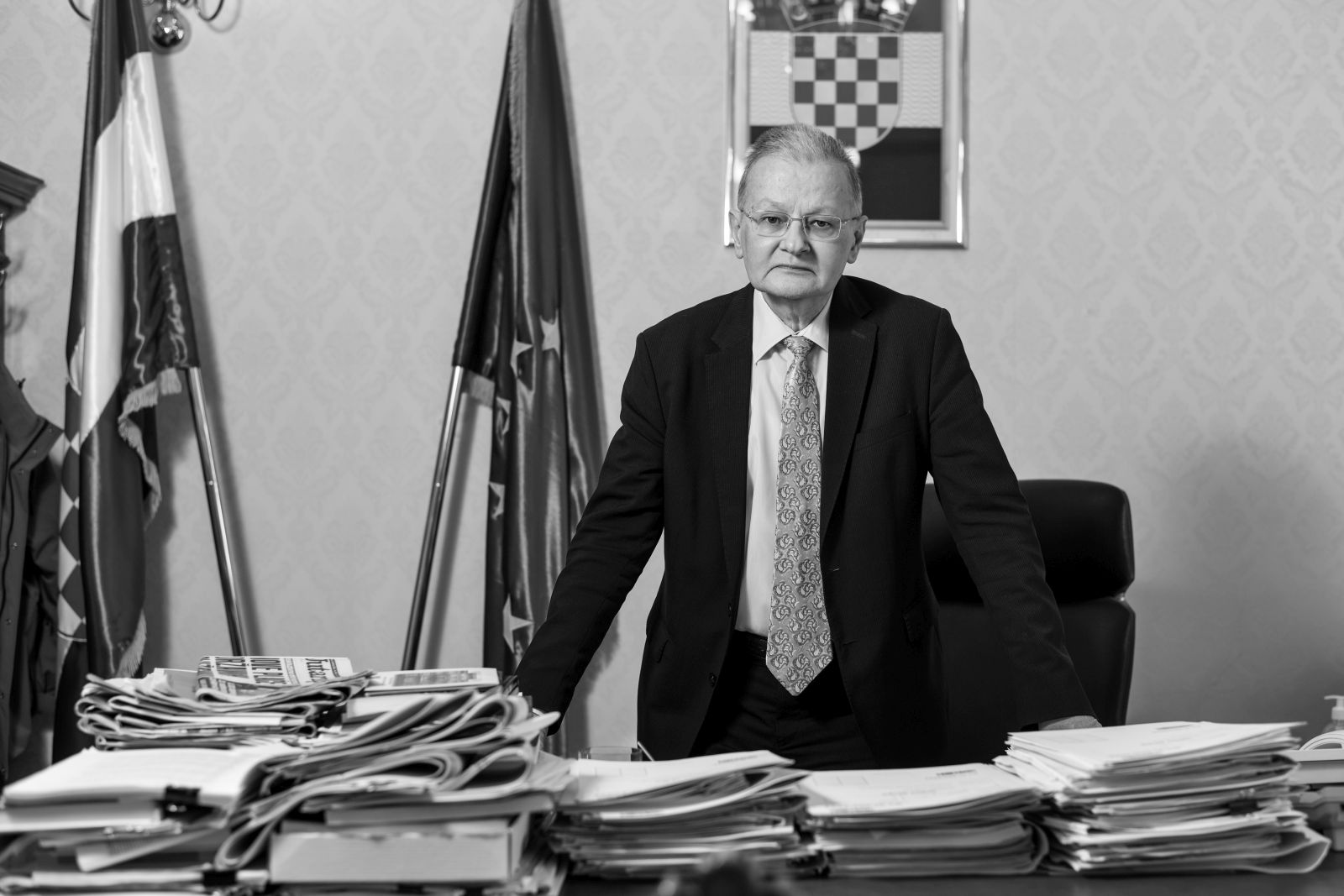 03.01.2024., Zagreb - Radovan Dobronic, Predsjednik Vrhovnog suda Rpublike Hrvatske. 

Photo Sasa ZinajaNFoto