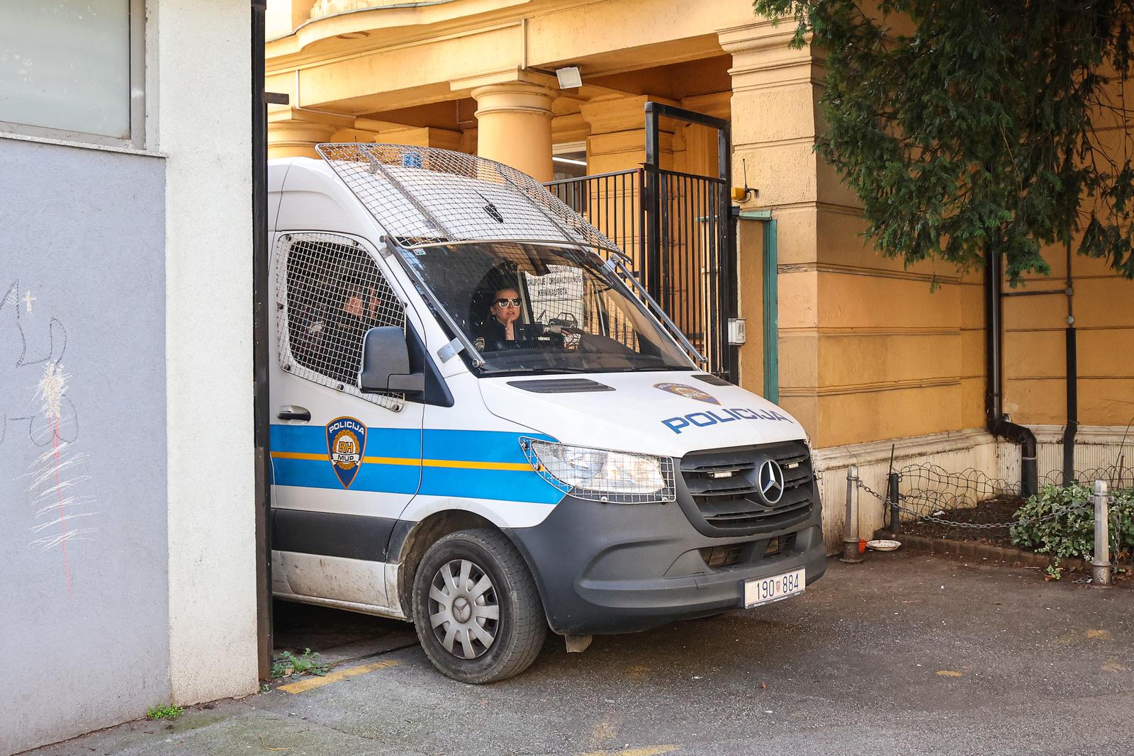 05.03.2025., Zagreb - Policija odvozi Gorana Krunica i ostalih zbog utaje poreza iz Ureda za suzbijanje korupcije i organiziranog kriminaliteta (USKOK) u Vlaskoj ulici. Photo: Luka Stanzl/PIXSELL