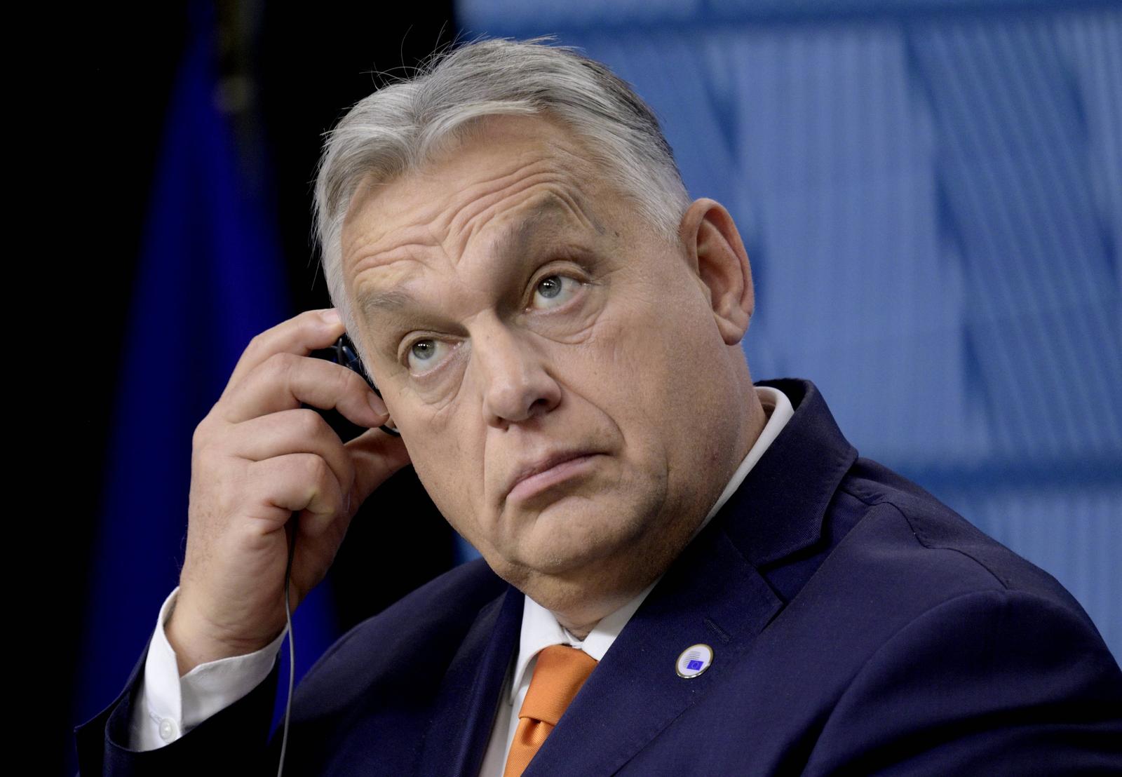 EU-Gipfel in Bruessel am 19.12.2024 : Viktor ORBAN , Ministerpraesident von Ungarn EU-Summit in Brussels on 19.12.2024 : Viktor ORBAN , Prime Minister of Hungary *** EU Summit in Brussels on 19 12 2024 Viktor ORBAN , Prime Minister of Hungary EU Summit in Brussels on 19 12 2024 Viktor ORBAN , Prime Minister of Hungary Photo: IMAGO/RAINER UNKEL/IMAGOSTOCK&PEOPLE