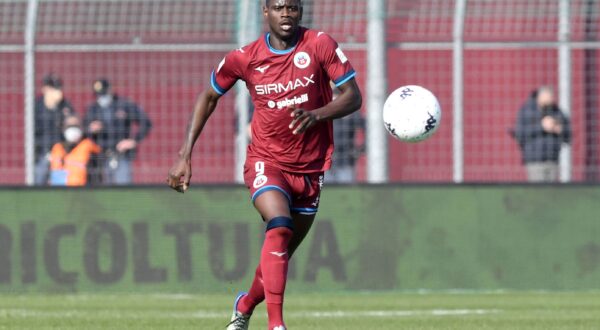 Serie B Championship 2021-22, Cittadella-Monza 1-2, MAMADOU TOUNKARA CAMPIONATO SERIE B 2021-22 CITTADELLA-MONZA 1-2
