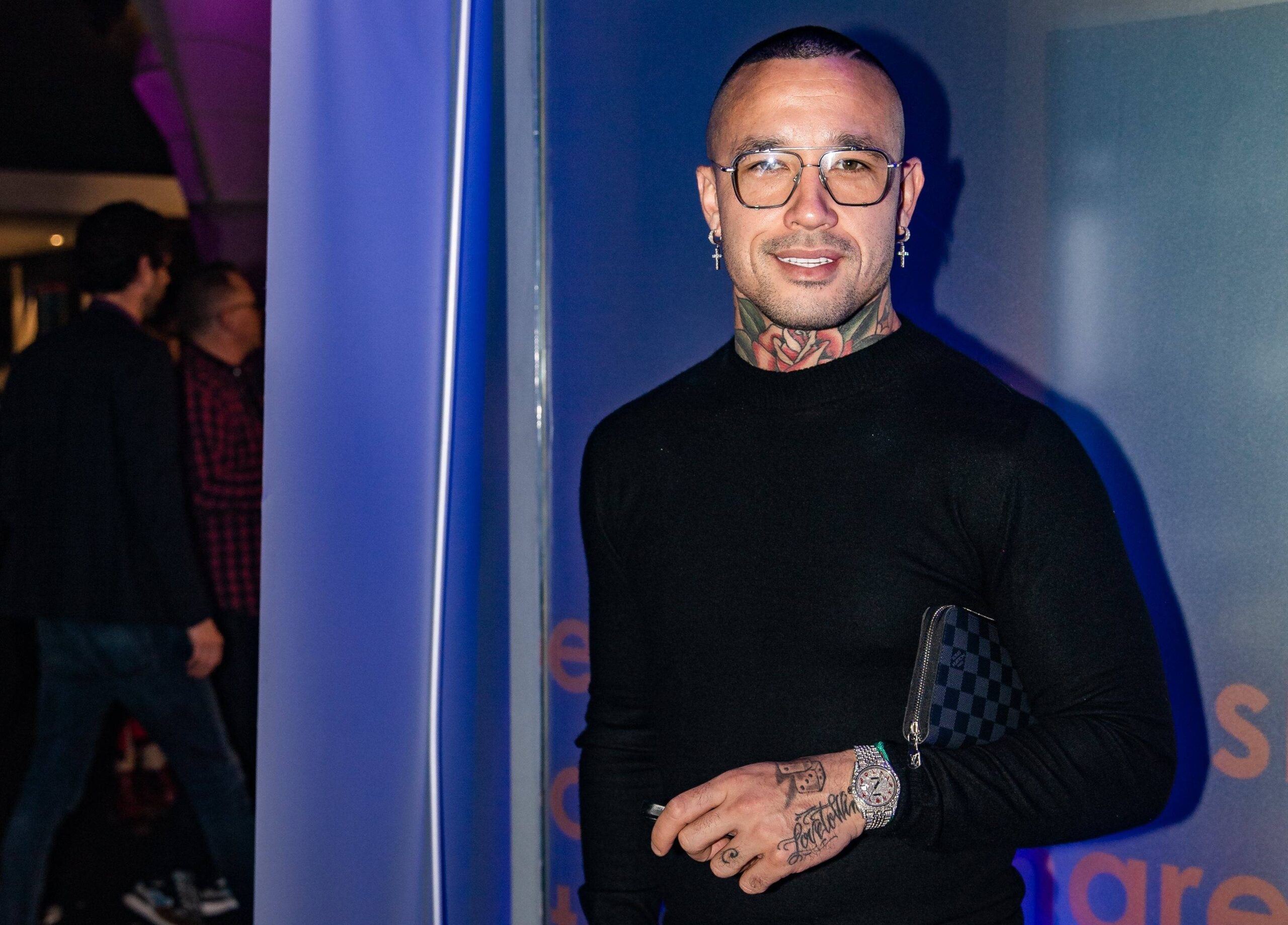 ASS HLN Premiere Zillion ANTWERPEN, BELGIUM - OCTOBER 25: Radja Nainggolan - Premiere Zillion pictured on October 25, 2022 in Antwerpen, Belgium, 25/10/2022 ANTWERPEN BELGIUM PUBLICATIONxNOTxINxFRAxBEL Copyright: xJoelxHoylaertsx