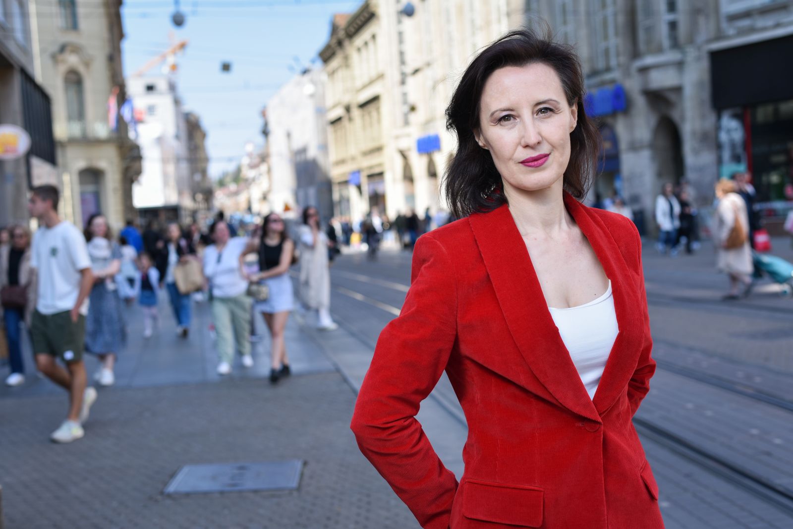 12.04.2025., Zagreb - Dalija Oreskovic, saborska zastupnica. 

Photo Sasa ZinajaNFoto