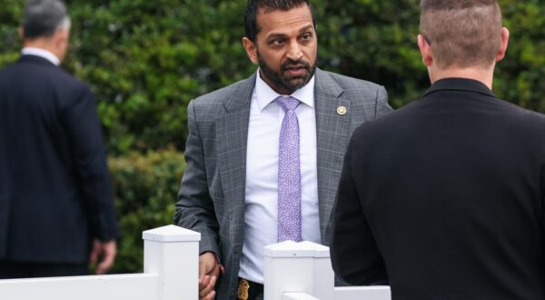Kash Patel, Director, Federal Bureau of Investigation (FBI), attends the 2025 Easter Egg Roll on the South Lawn of the White House on April 21, 2025 in Washington, D.C. Credit: Samuel Corum / Pool via CNP