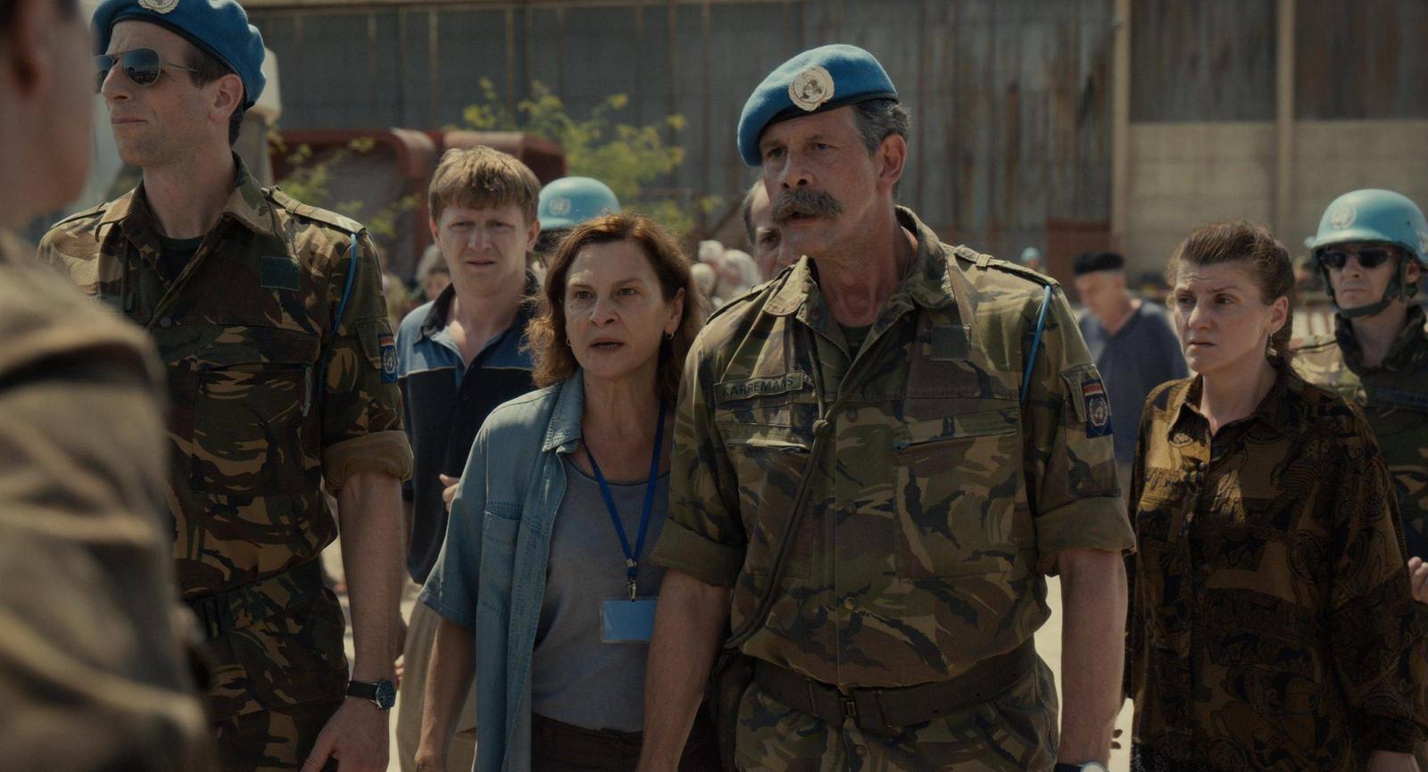 Quo vadis, Aida 2020 - filmstill Johan Heldenbergh and Jasna Djuricic Quo vadis, Aida 2020 EDITORIAL USE ONLY Copyright: xCAP/SFSx Photo: IMAGO/CAP/SFS/IMAGOSTOCK&PEOPLE