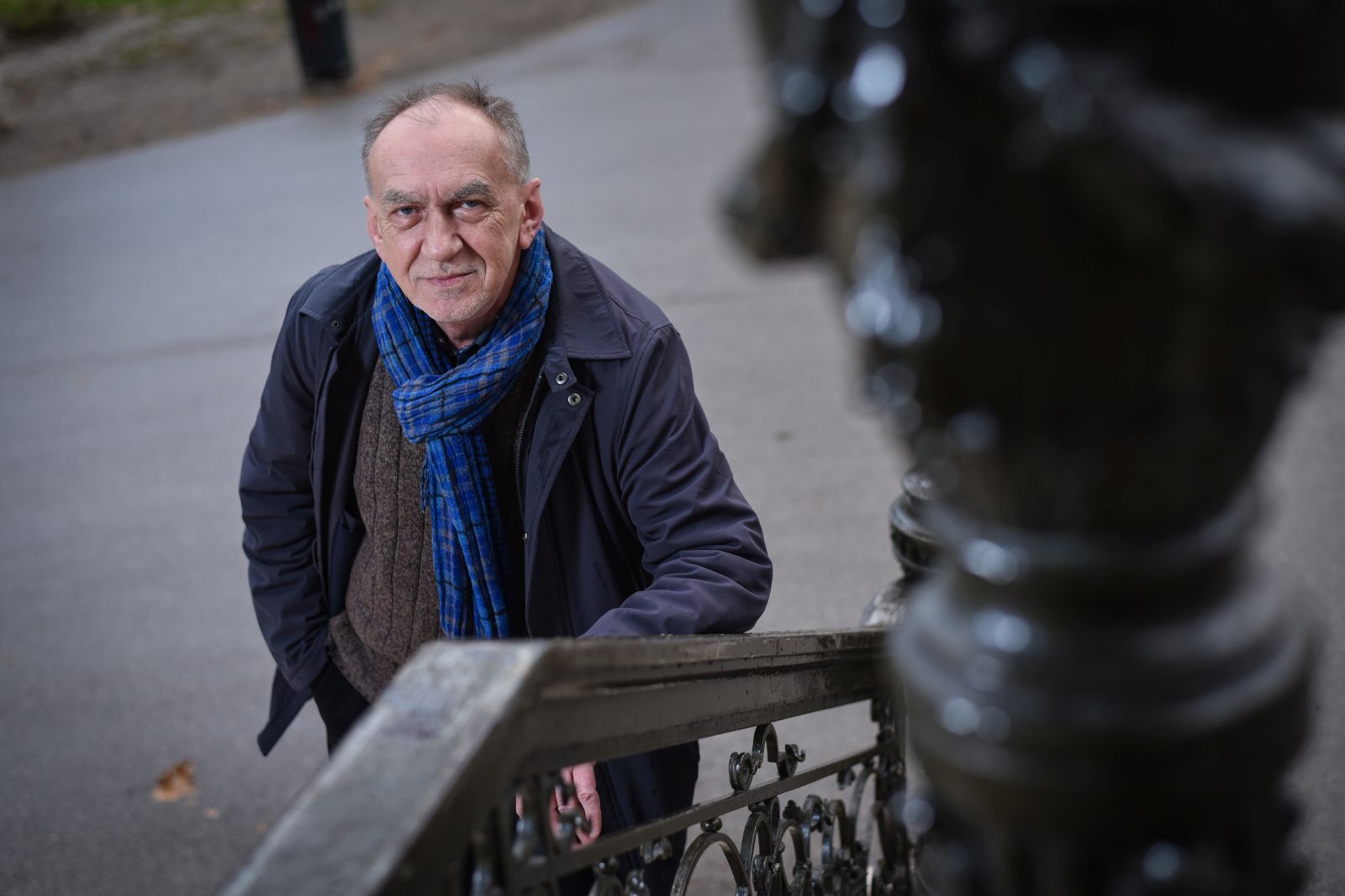 26.03.2025., Zagreb - Oleksandr Irvanets, ukrajinski pisac. 

Photo Sasa ZinajaNFoto