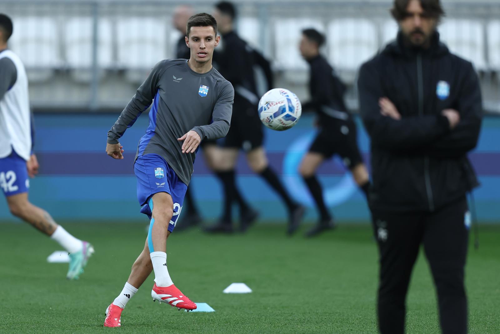 01.03.2025., stadion Opus Arena, Osijek - SuperSport HNL, 24. kolo, NK Osijek - NK Slaven Belupo. Tiago Dantas Photo: Davor Javorovic/PIXSELL