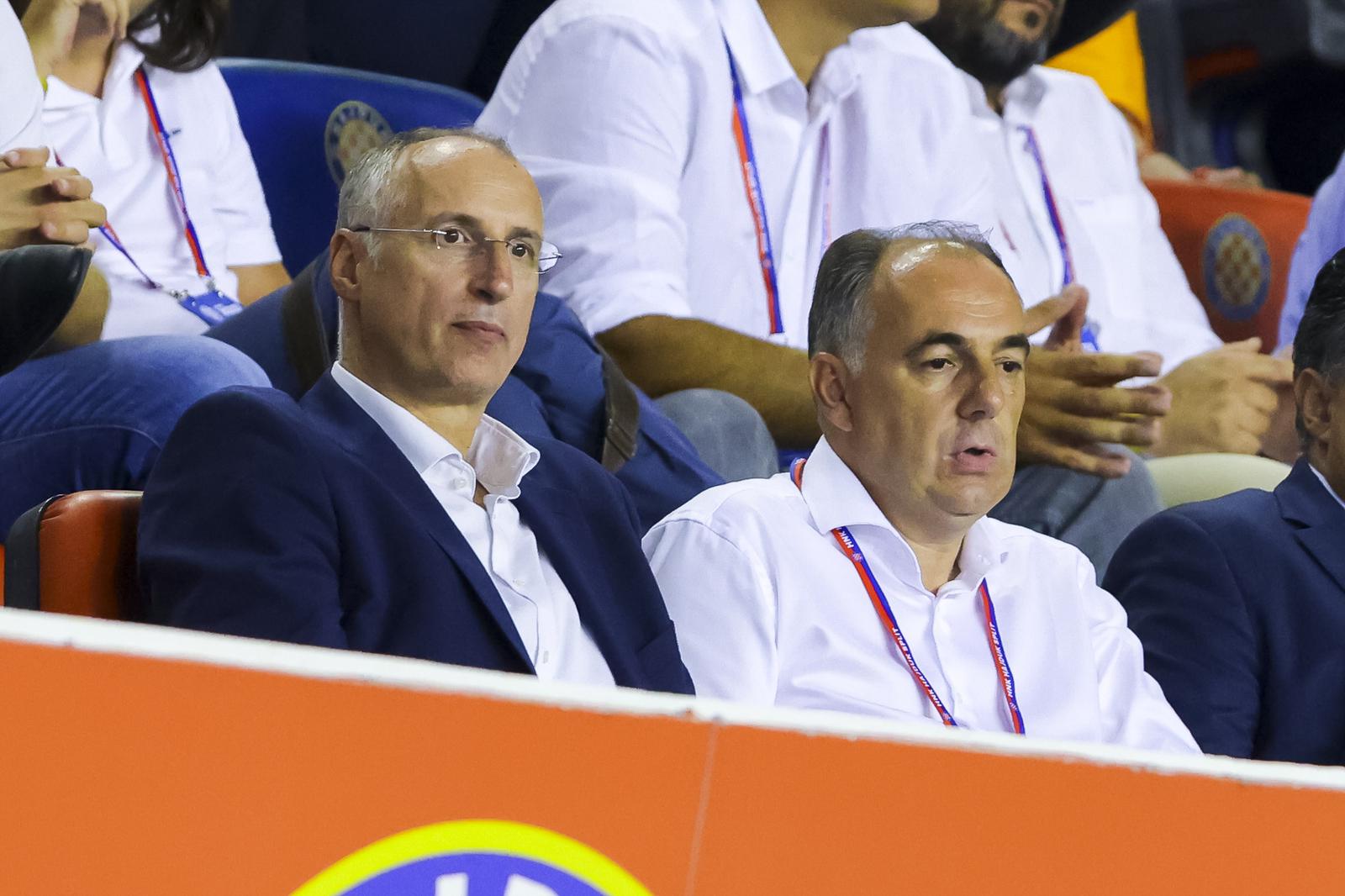 04.08.2022., stadion Poljud, Split - Prva utakmica 3. pretkola UEFA Konferencijske lige HNK Hajduk - Vitoria SC. Gradonacelnik Splita Ivica Puljak.
  Photo: Miroslav Lelas/PIXSELL