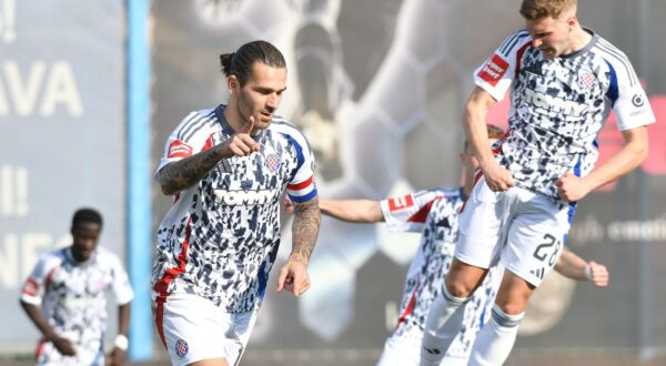 05.04.2025., Stadion Ivan Kusek Apas, Koprivnica- SuperSport HNL, 28. kolo, NK Slaven Belupo-HNK Hajduk.
 Photo: Vjeran Zganec Rogulja/PIXSELL