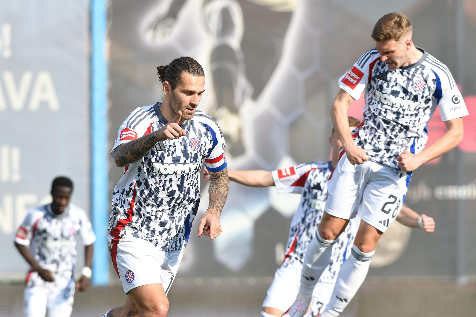 05.04.2025., Stadion Ivan Kusek Apas, Koprivnica- SuperSport HNL, 28. kolo, NK Slaven Belupo-HNK Hajduk.
 Photo: Vjeran Zganec Rogulja/PIXSELL