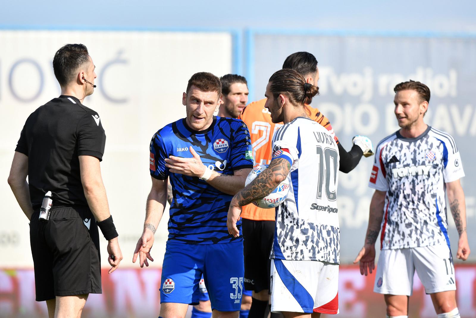 05.04.2025., Stadion Ivan Kusek Apas, Koprivnica- SuperSport HNL, 28. kolo, NK Slaven Belupo-HNK Hajduk.
 Photo: Vjeran Zganec Rogulja/PIXSELL