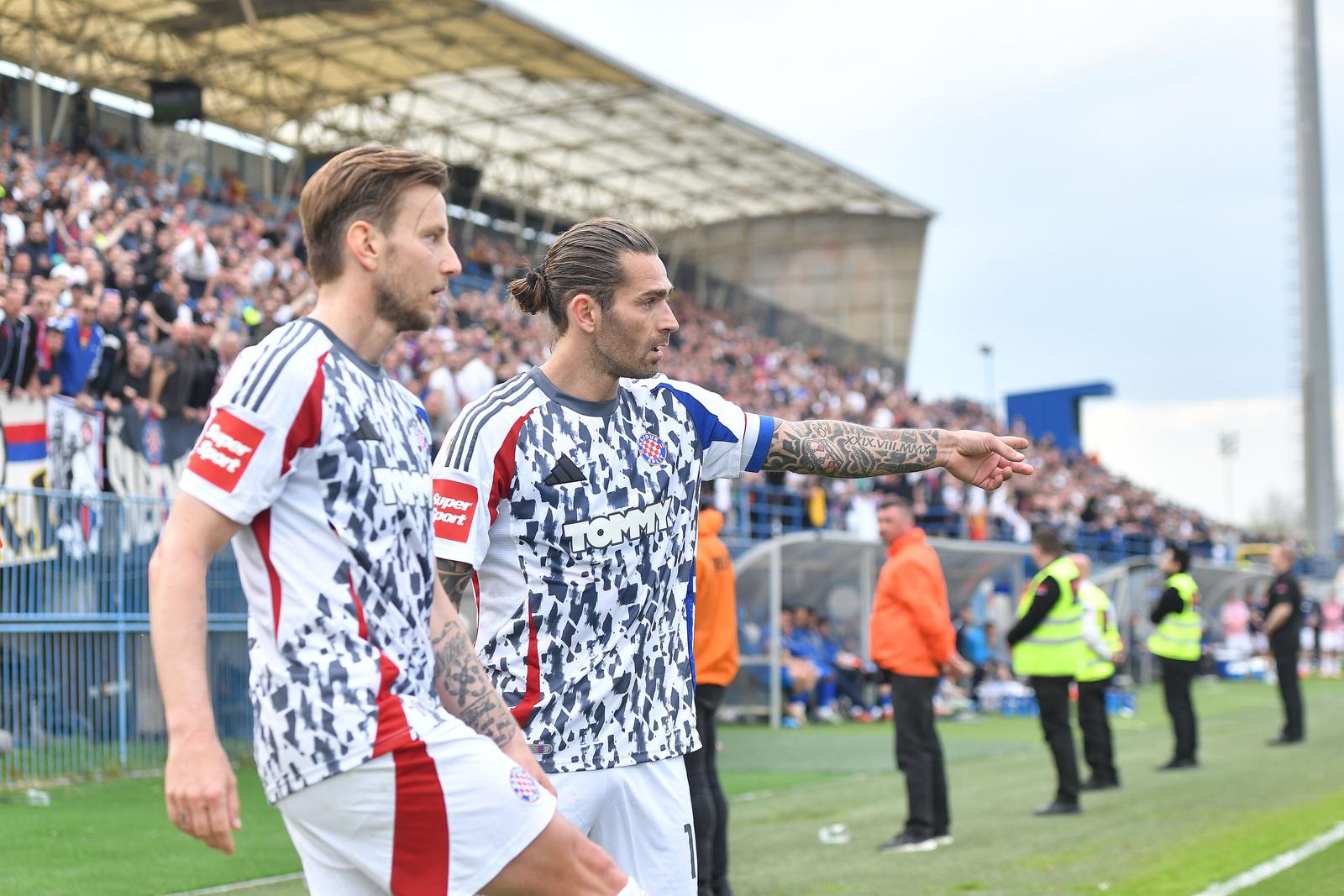 05.04.2025., Stadion Ivan Kusek Apas, Koprivnica- SuperSport HNL, 28. kolo, NK Slaven Belupo-HNK Hajduk.
 Photo: Vjeran Zganec Rogulja/PIXSELL
