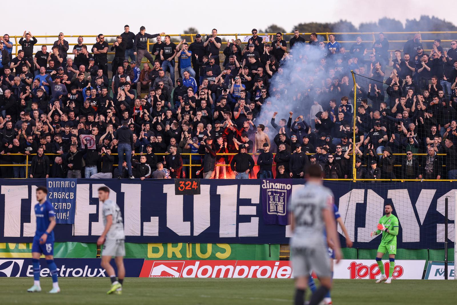 05.04.2025., Stadion Aldo Drosina, Pula - SuperSport HNL, 28. kolo, NK Istra 1961 - GNK Dinamo. . Photo: Nel Pavletic/PIXSELL