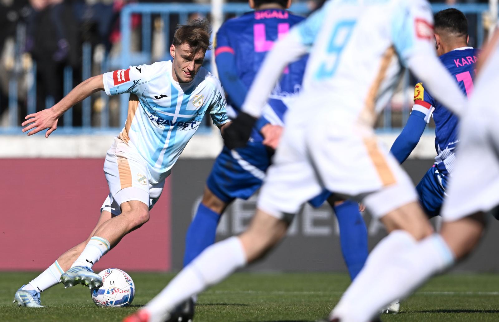 06.04.2025., Zagreb - Stadion Kranjceviceva, SuperSport HNL, 28. kolo, NK Lokomotiva - HNK Rijeka.  Photo: Marko Lukunic/PIXSELL