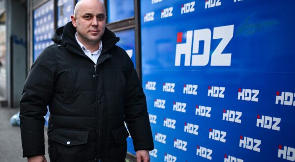 07.01.2025., Zagreb - Sjednica Predsjednistva HDZ-a. Ivan Bosancic Photo: Josip Regovic/PIXSELL