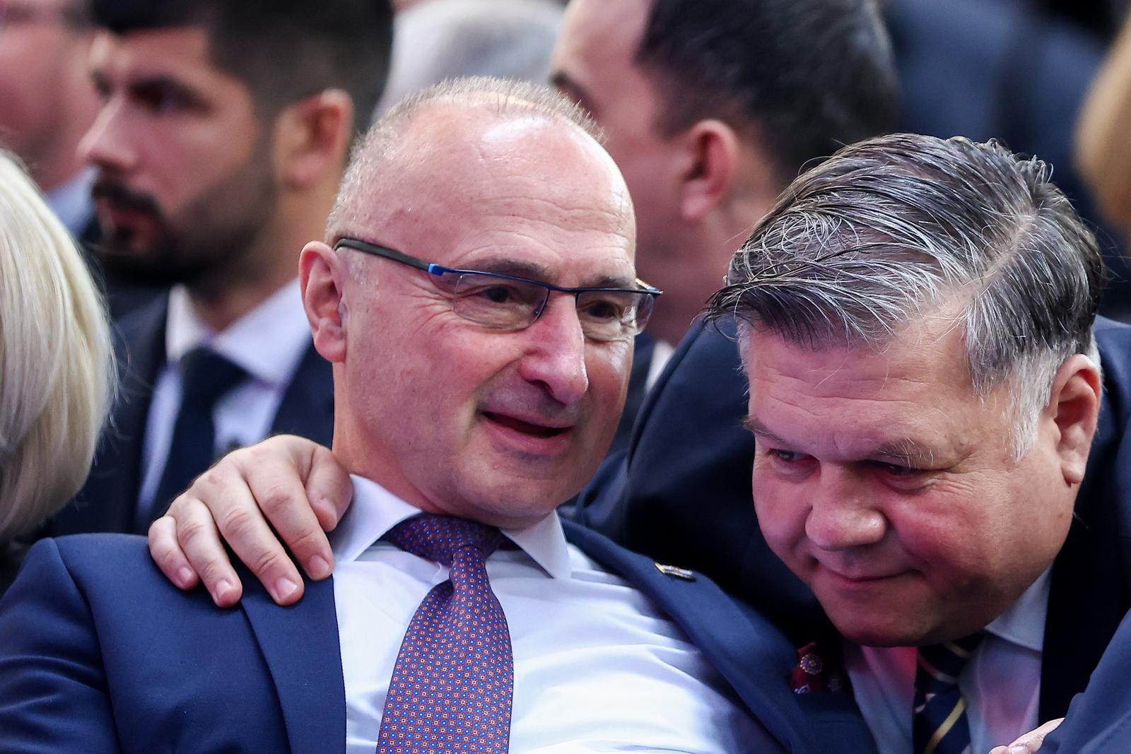08.04.2025., Mostar, Bosna i Hercegovina - Predsjednik Vlade Andrej Plenkovic boravio je u posjeti Mostaru i sudjelovao je na Svecanosti otvorenja 26. Medjunarodnog sajma gospodarstva Mostar 2025. Photo: Armin Durgut/PIXSELL
