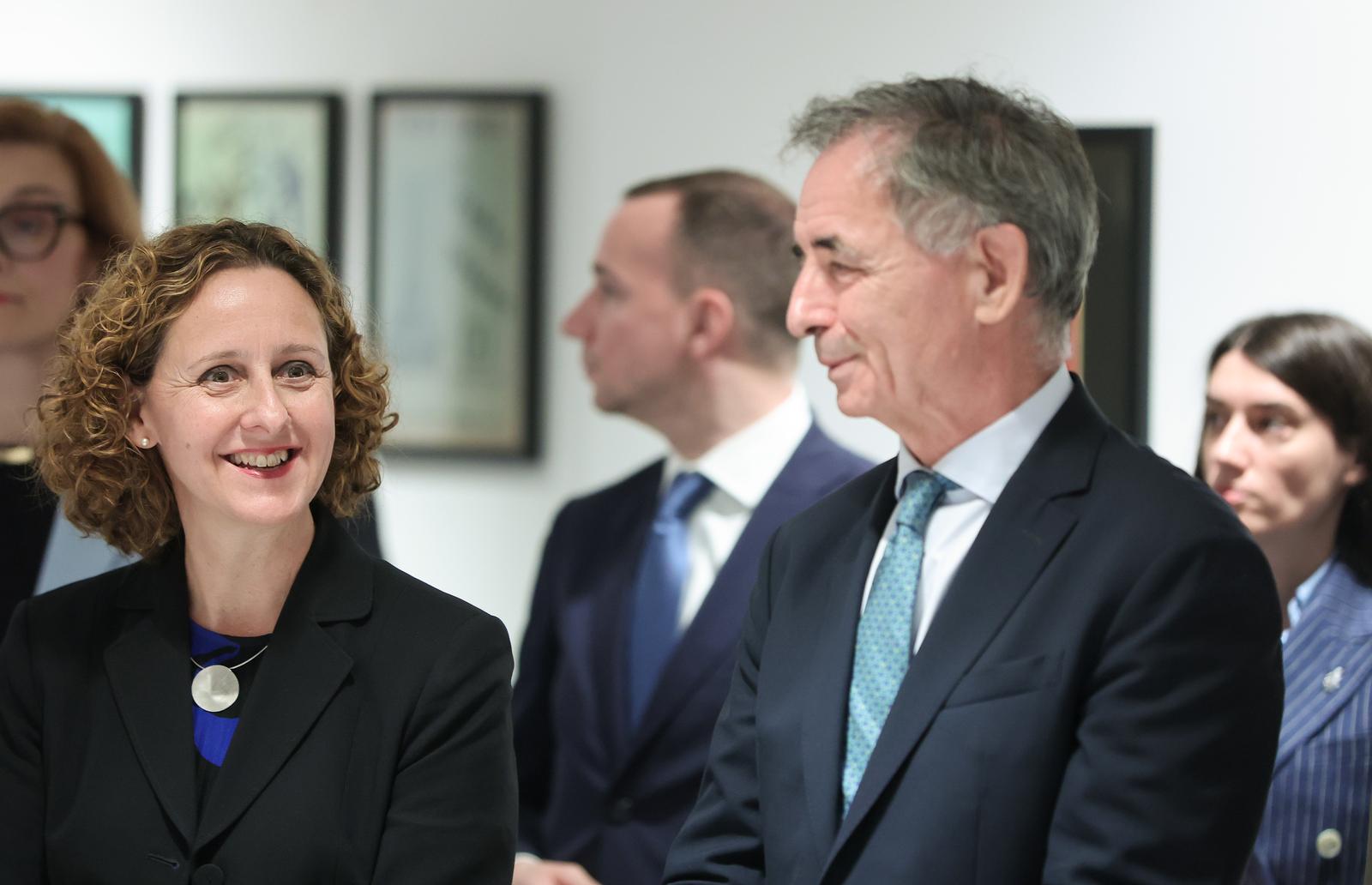 Nina Obuljen Koržinek i Milorad Pupovac