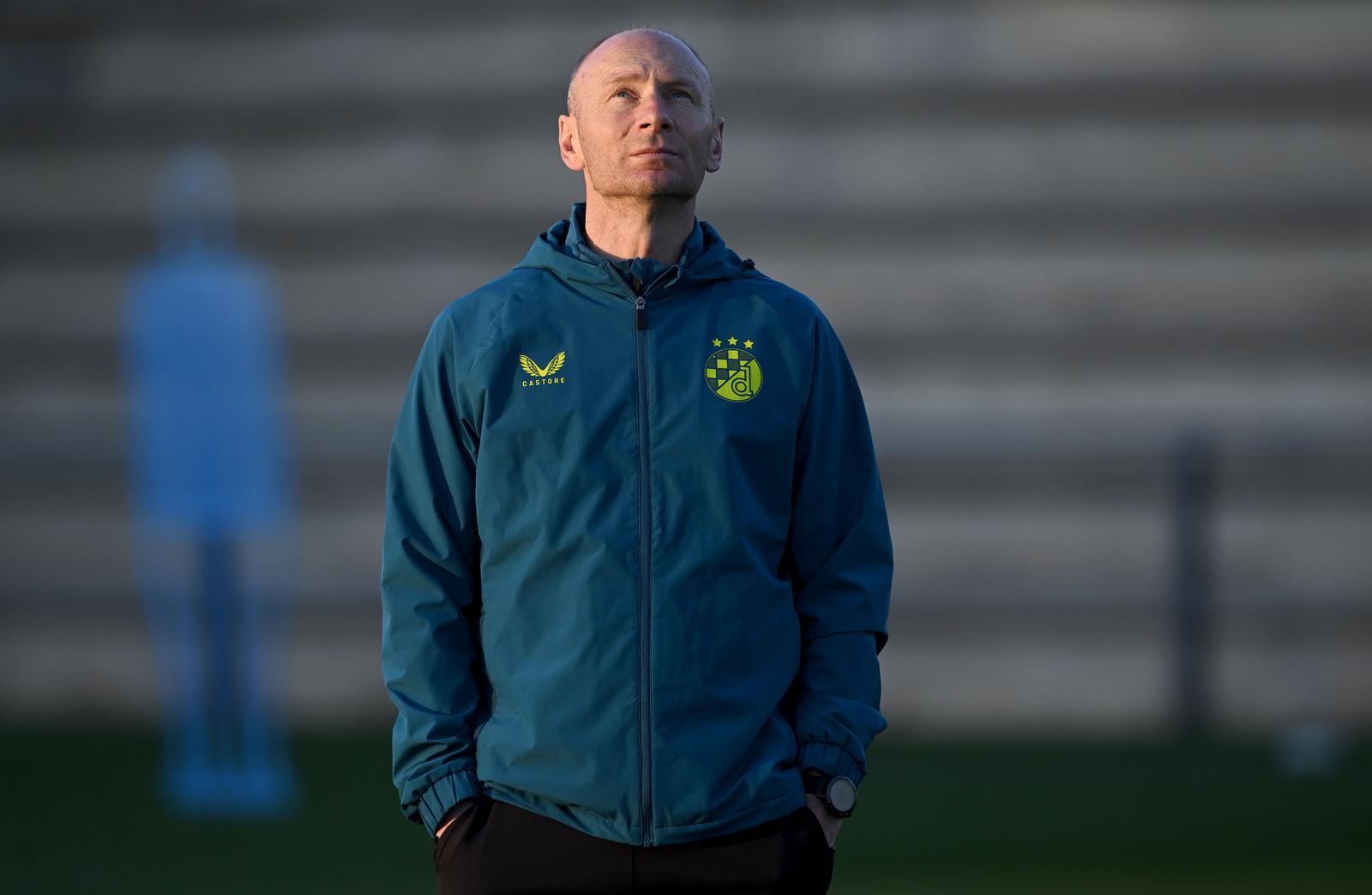 11.02.2025., Barcelona - Juniorska momcad GNK Dinamo odradila trening u kampu La Masia uoci sutrasnje utakmice juniorske lige prvaka Barcelona - Dinamo. Kristijan Polovanec Photo: Marko Lukunic/PIXSELL