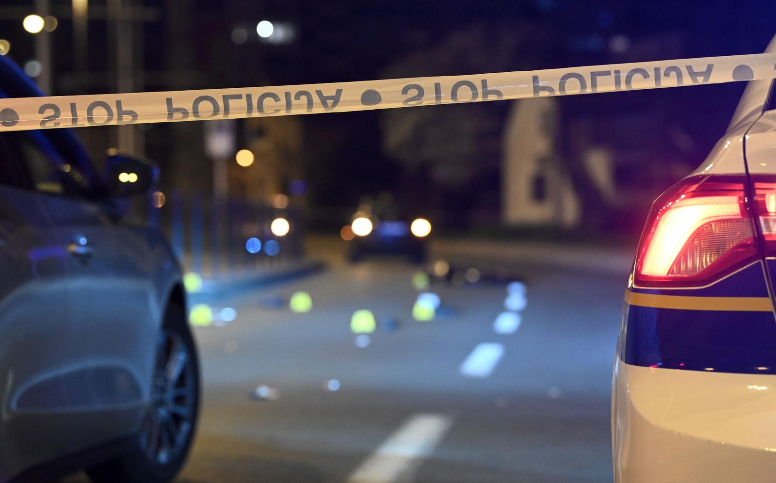 11.03.2025., Zagreb - U prometnoj nesreci na krizanju Ulice Ivana Matetica Ronjgova i Ulice Josipa Slavenskog poginula je jedna osoba. Photo: Marko Lukunic/PIXSELL