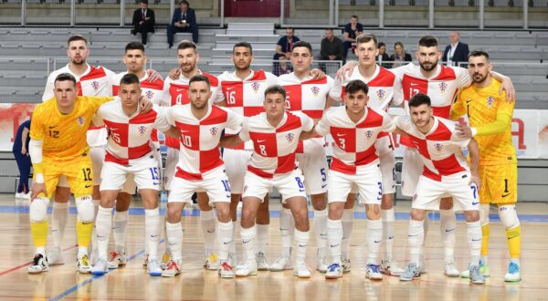 11.04.2025., Varazdin - Kvalifikacijska utakmica Hrvatske i Grcke futsal rreprezentacije za odlazak na  Europsko prvenstvo u futsalu. Photo: Vjeran Zganec Rogulja/PIXSELL