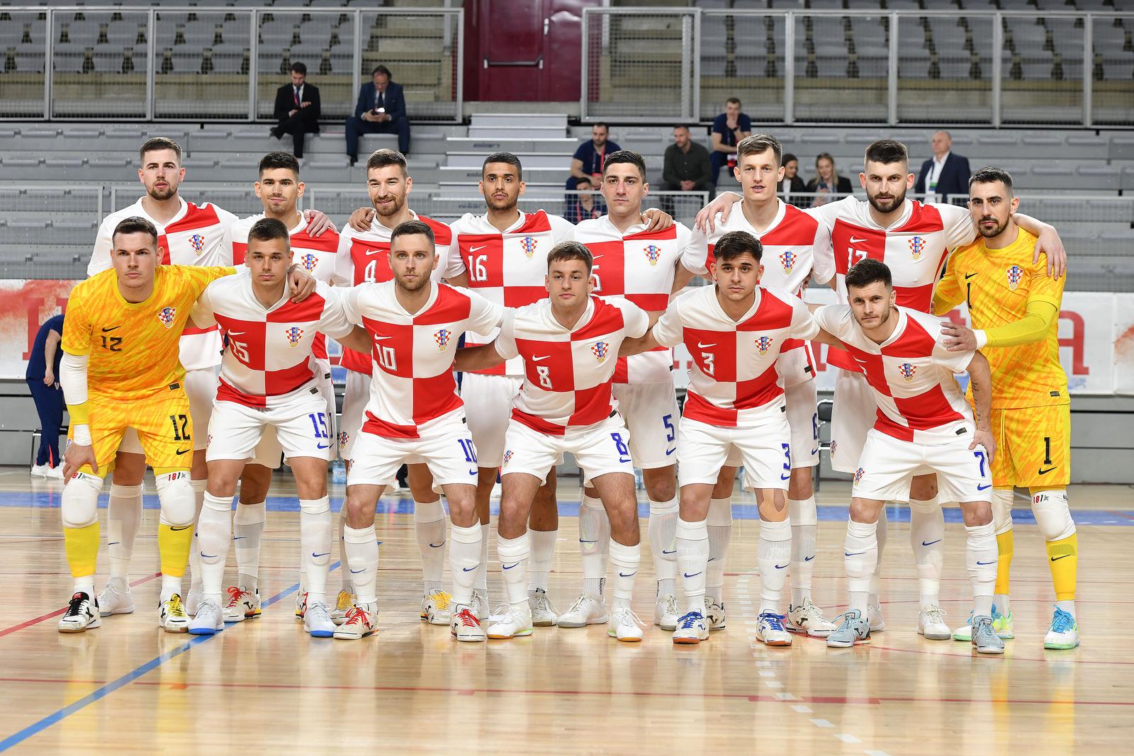 11.04.2025., Varazdin - Kvalifikacijska utakmica Hrvatske i Grcke futsal rreprezentacije za odlazak na  Europsko prvenstvo u futsalu. Photo: Vjeran Zganec Rogulja/PIXSELL