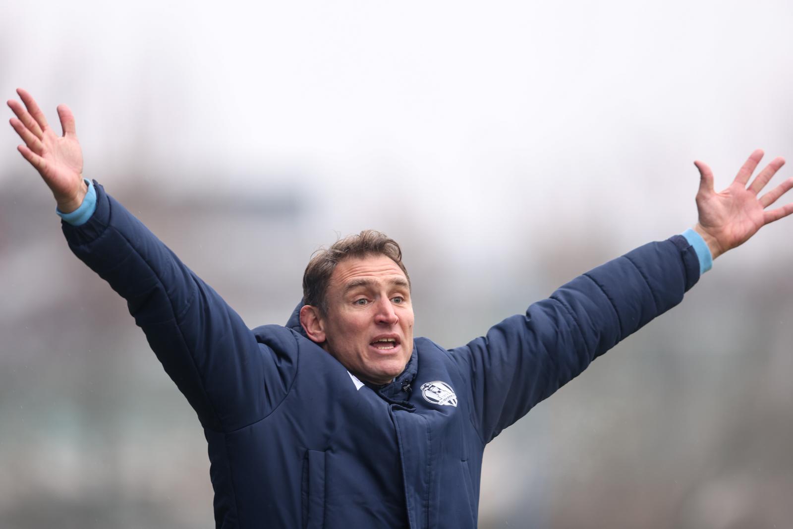 12.02.2025., Zagreb, SC Rudes - UEFA Liga prvaka mladih, sesnaestina finala, NK Lokomotiva Zagreb - SK Sturm Graz. Nikica Jelavic. Photo: Igor Kralj/PIXSELL