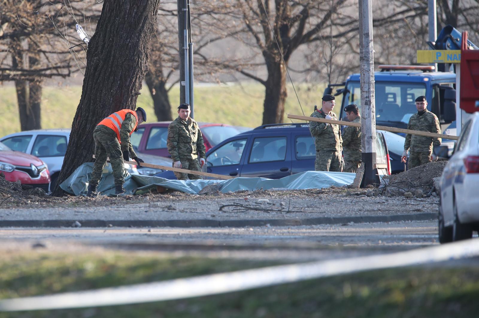 Pad drona u Zagrebu 