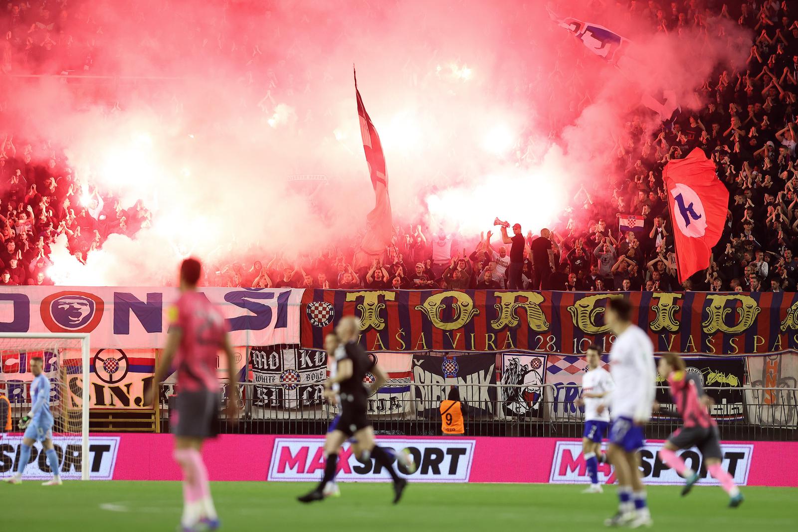 13.04.2025., Split - SuperSport Prva HNL, 29. kolo, HNK Hajduk - NK Lokomotiva. Photo: Ivana Ivanovic/PIXSELL