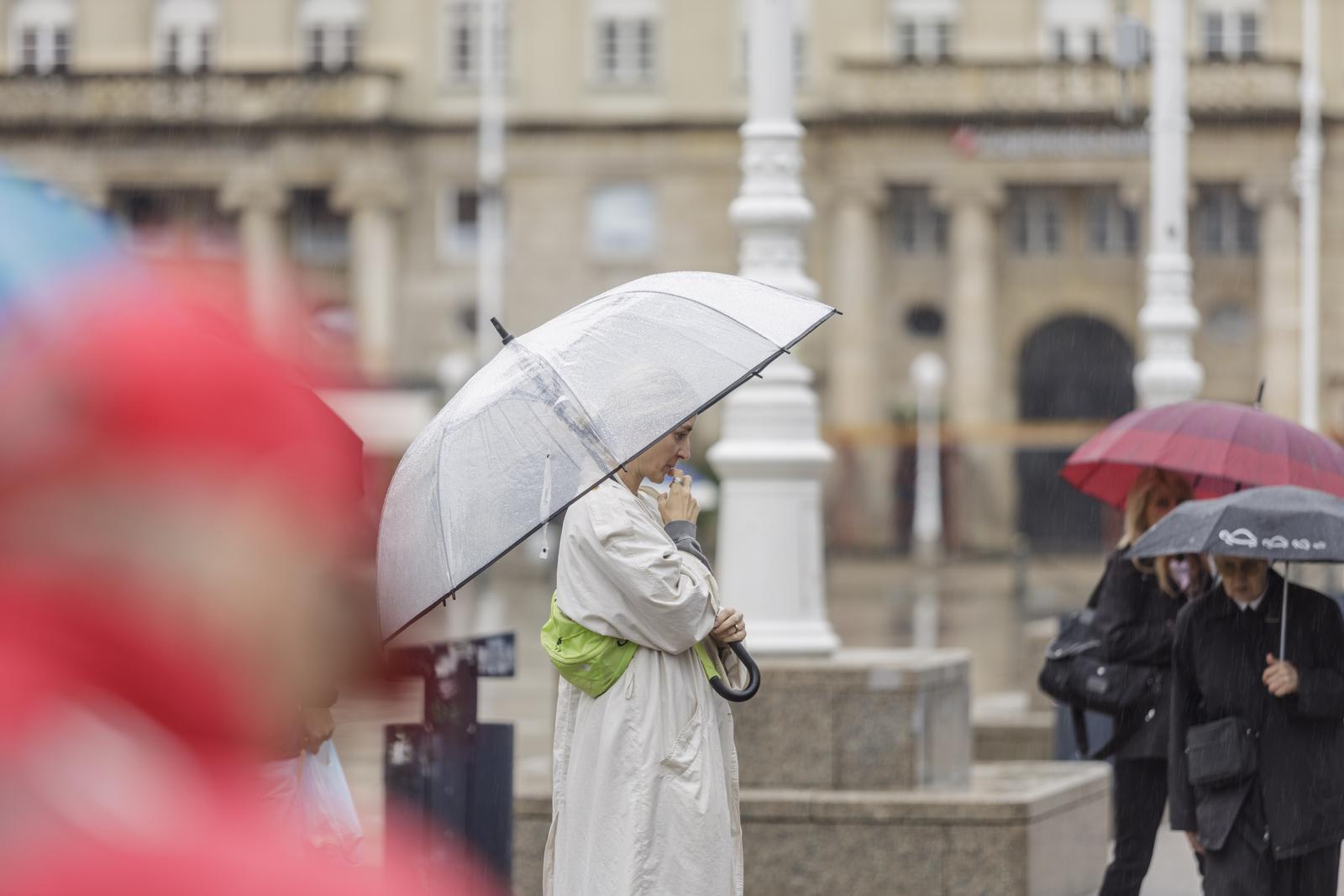 15.10.2023. Zagreb: Najavljena promjena vremena u Zagrebu Photo: Mia Slafhauzer/PIXSELL