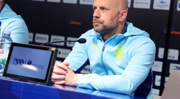 16.04.2025., Zagreb - Konferencija za medije  Sandra Perkovica trenera nGNK Dinamo povodom utakmice 30. kola SuperSport HNL-a izmedu Sibenika i Dinama. Photo: Matija Habljak/PIXSELL