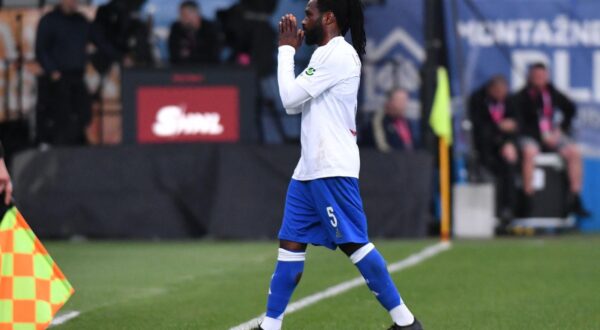 18.04.2025., Varazdin - SuperSport Prva HNL, 30. kolo, NK Varazdin -. HNK Hajduk. Ismael Diallo Photo: Vjeran Zganec Rogulja/PIXSELL
