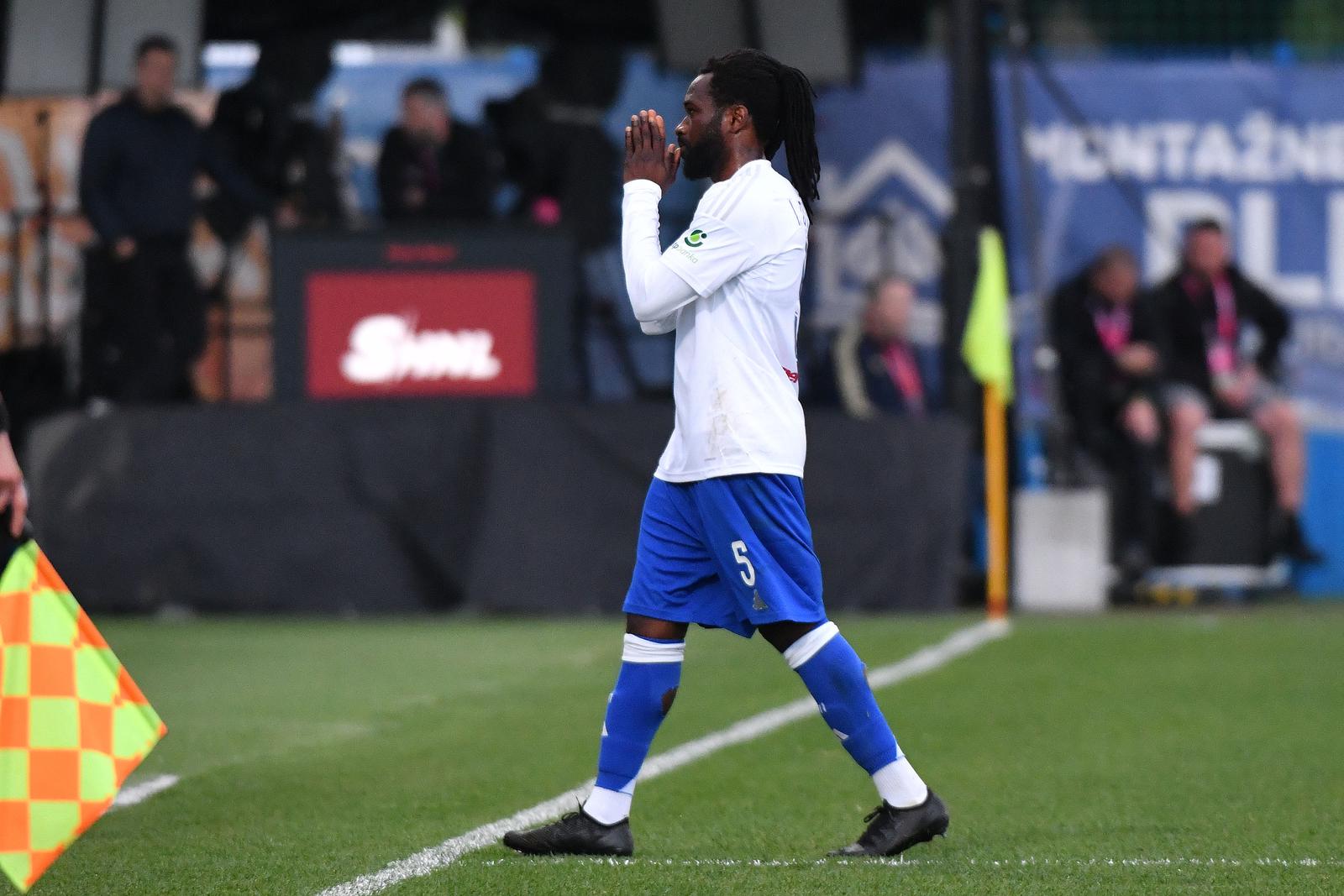 18.04.2025., Varazdin - SuperSport Prva HNL, 30. kolo, NK Varazdin -. HNK Hajduk. Ismael Diallo Photo: Vjeran Zganec Rogulja/PIXSELL