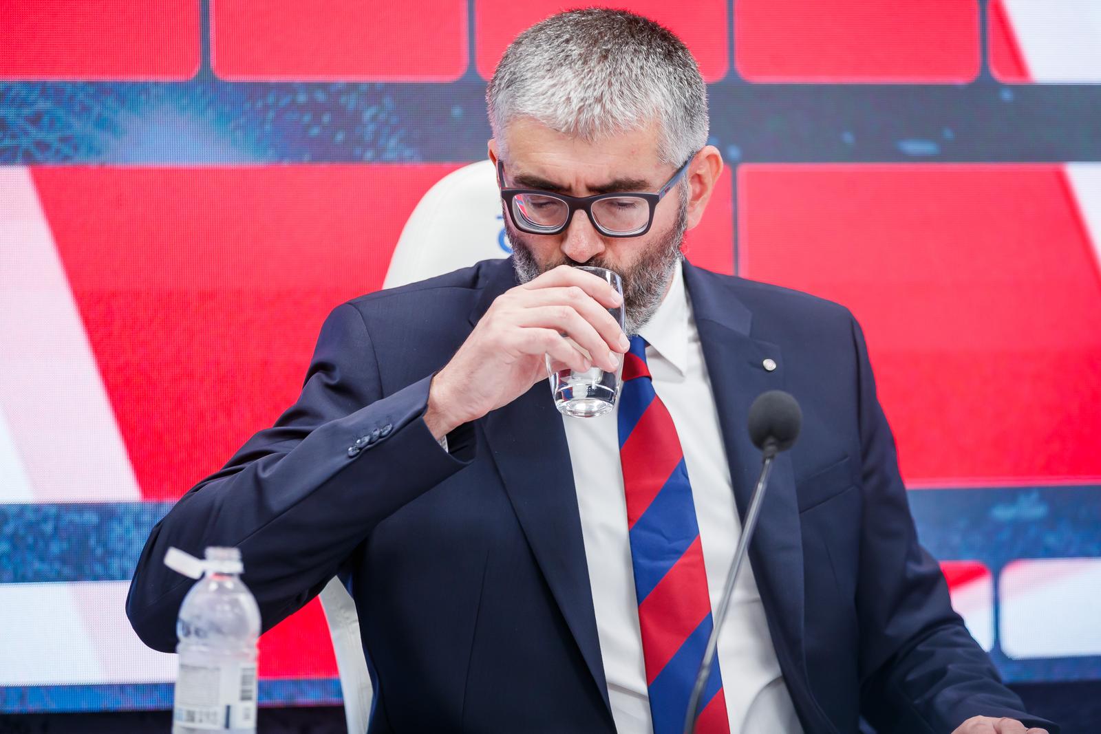 19.09.2024., Split  - Hajduk je danas predstavio novog Sportskog direktora Francois Vitali. Photo: Zvonimir Barisin/PIXSELL