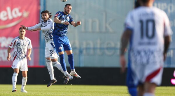 20.10.2024., Koprivnica- Gradski stadion Ivan Kusek Apas u Koprivnici. Slaven Belupo i Hajduk sastali su se u 10. kolu SuperSport HNL-a.  Photo: Slavko Midzor/PIXSELL
