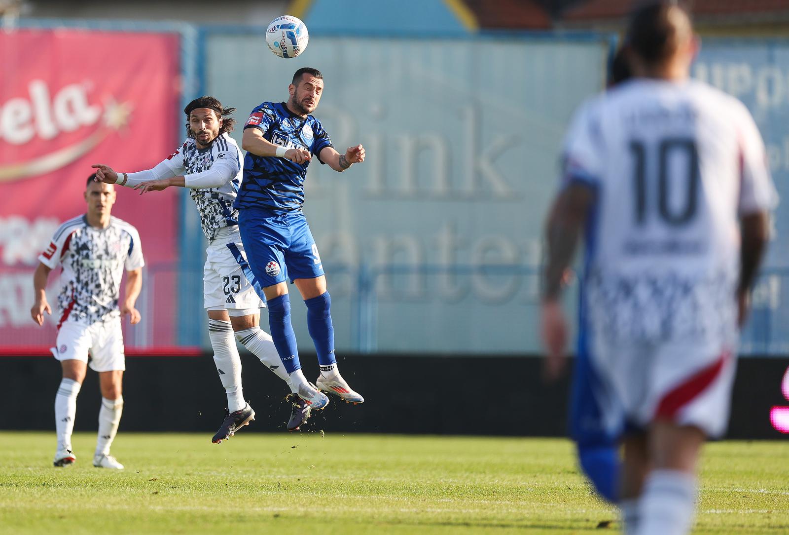 20.10.2024., Koprivnica- Gradski stadion Ivan Kusek Apas u Koprivnici. Slaven Belupo i Hajduk sastali su se u 10. kolu SuperSport HNL-a.  Photo: Slavko Midzor/PIXSELL