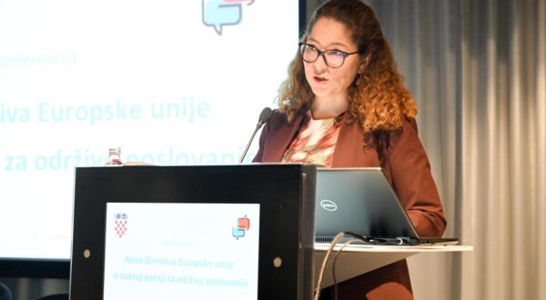 22.10.2024., Zagreb - U Hotelu Zonar odrzana je konferencija Nova Direktiva Europske unije o duznoj paznji za odrzivo poslovanje. Photo: Davorin Visnjic/PIXSELL