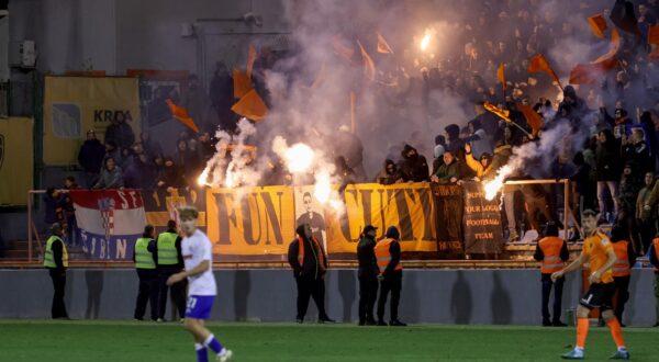 22.12.2024., Sibenik - Stadion Subicevac - SuperSport HNL, 18. kolo, HNK Sibenik - HNK Hajduk Photo: Sime Zelic/PIXSELL
