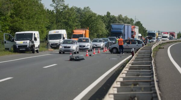 Sudar na autocesti
