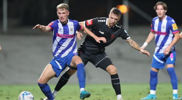23.08.2024., stadion u Kranjcevicevoj ulici, Zagreb - SuperSport HNL, 04. kolo, NK Lokomotiva - HNK Sibenik. Art Smakaj, Josip Majic Photo: Slavko Midzor/PIXSELL